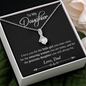 Father Daughter Necklace Alluring F-dau-54D