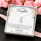 Daughter Necklace From Mom, I Love You Alluring F-dau-47M