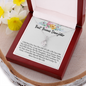 Best Bonus Daughter Necklace Alluring F-dau-44B