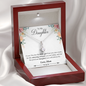 Daughter Necklace From Mom, I Love You Alluring F-dau-47M