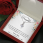 Daughter Necklace From Mom, I Love You Alluring F-dau-47M