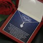 To My Daughter Necklace Alluring F-dau-46