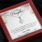 Daughter Necklace From Mom, I Love You Alluring F-dau-47M