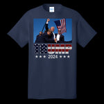 Donald Trump Fight 2024 T-shirt USPF Gildan P-trump-124