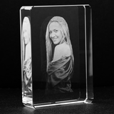 Custom Image Etched Crystal – Stadium