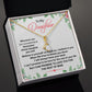For My Daughter Necklace Inspirational Girls Alluring F-dau-55