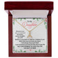 For My Daughter Necklace Inspirational Girls Alluring F-dau-55