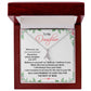 For My Daughter Necklace Inspirational Girls Alluring F-dau-55